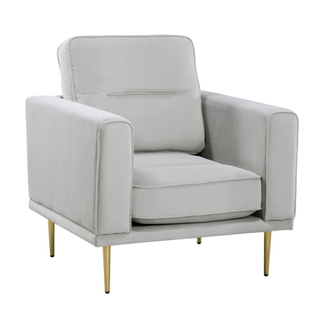 Violetta Gray Chair - Ornate Home