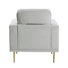 Violetta Gray Chair - Ornate Home