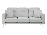 Violetta Gray Sofa - Ornate Home