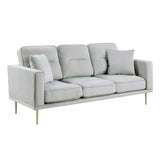 Violetta Gray Sofa - Ornate Home