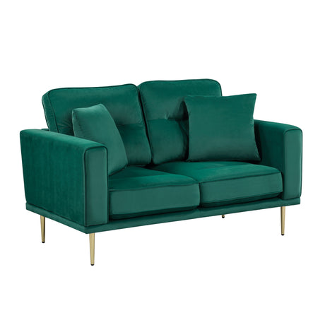 Violetta Green Loveseat - Ornate Home