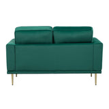 Violetta Green Loveseat - Ornate Home
