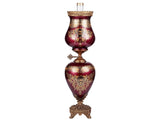 Violetta Red & Gold Table Lamp  / HD-6030L - Ornate Home