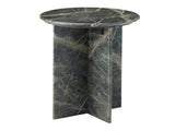 Virentia Black/Green End Table - Ornate Home