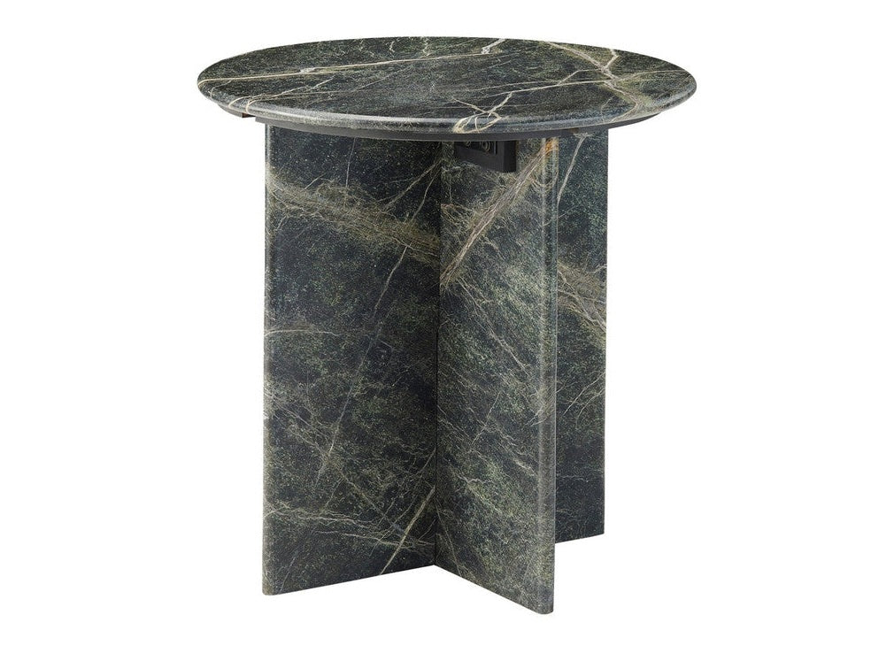 Virentia Black/Green End Table - Ornate Home