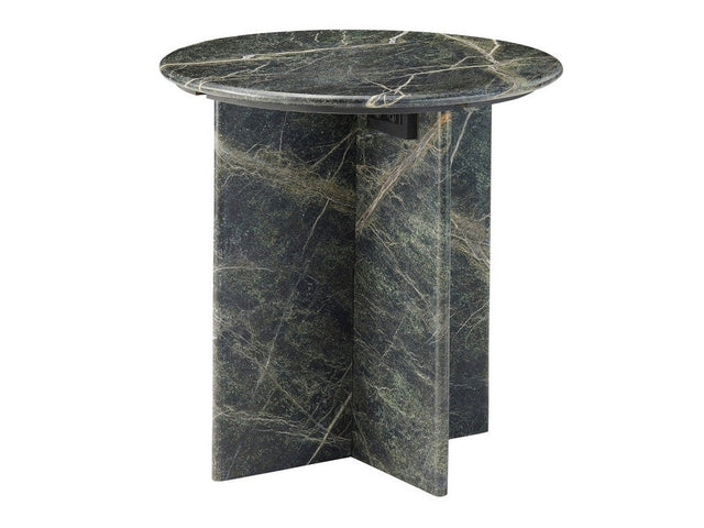 Virentia Black/Green End Table - Ornate Home