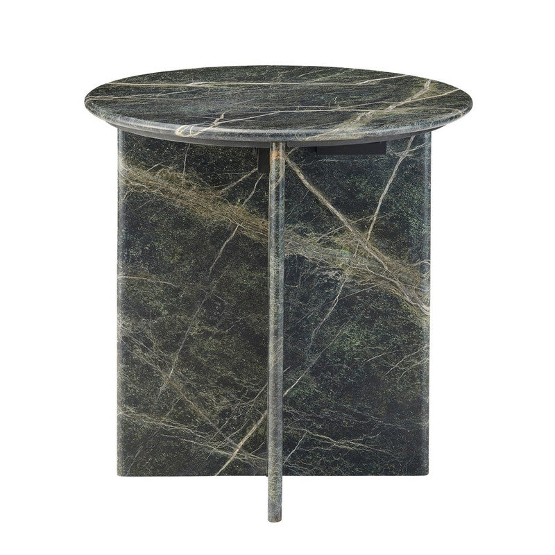 Virentia Black/Green End Table - Ornate Home