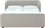 Virgil Kiki Cotton Ball King Upholstered Platform Bed - Ornate Home
