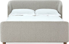 Virgil Kiki Cotton Ball King Upholstered Platform Bed - Ornate Home