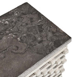 Virginia Timeworn Cream/Blue Stone Sideboard - Ornate Home