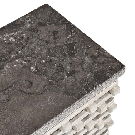 Virginia Timeworn Cream/Blue Stone Sideboard - Ornate Home