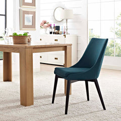 Viscount Azure Fabric Dining Chair - Ornate Home