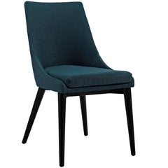 Viscount Azure Fabric Dining Chair - Ornate Home