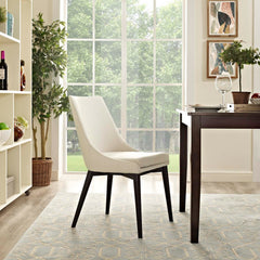 Viscount Beige Fabric Dining Chair - Ornate Home