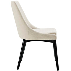 Viscount Beige Fabric Dining Chair - Ornate Home