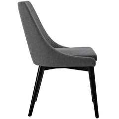 Viscount Gray Fabric Dining Chair - Ornate Home