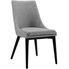 Viscount Light Gray Fabric Dining Chair - Ornate Home