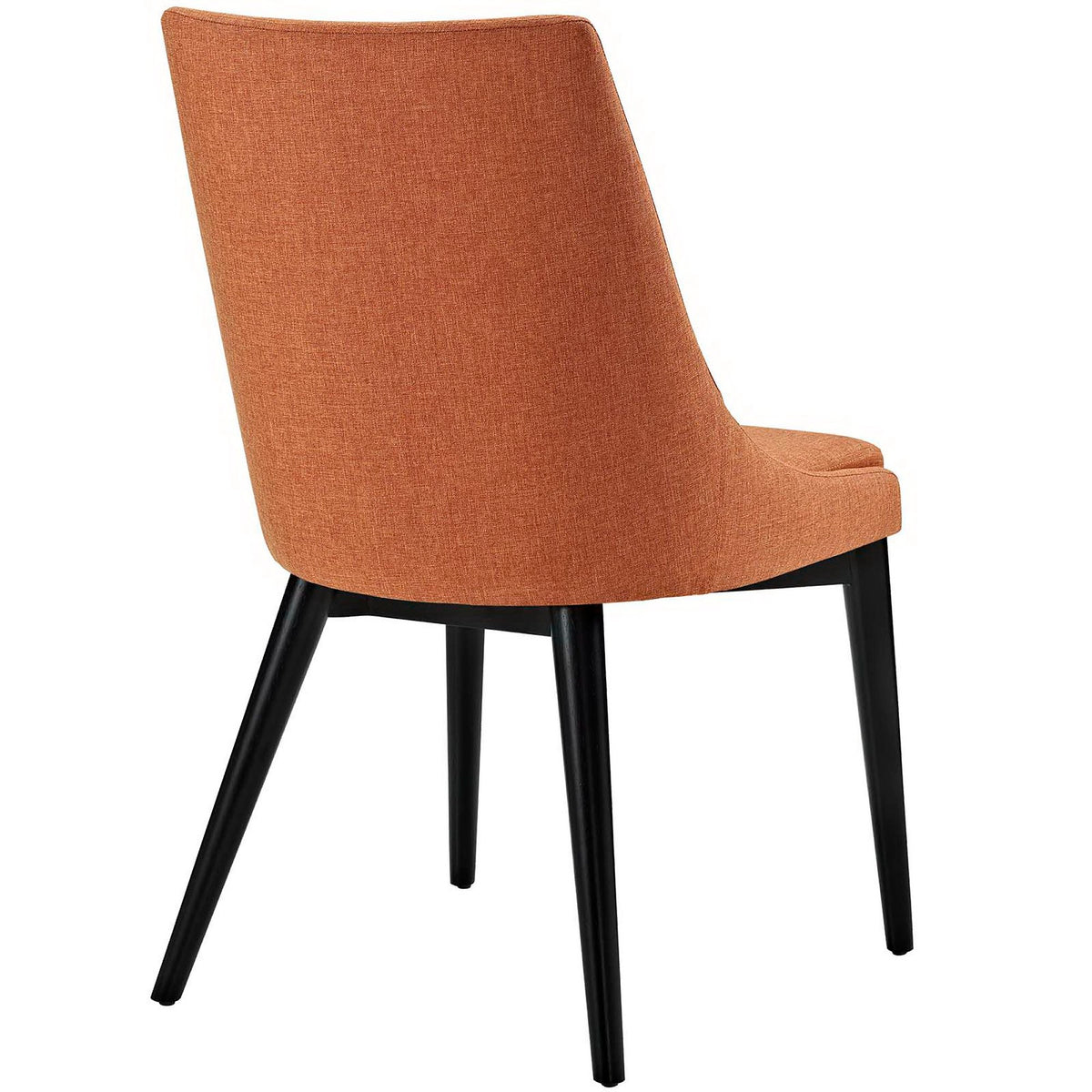 Viscount Orange Fabric Dining Chair - Ornate Home