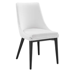 Viscount White Fabric Dining Chair - Ornate Home