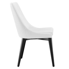 Viscount White Fabric Dining Chair - Ornate Home