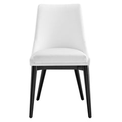 Viscount White Fabric Dining Chair - Ornate Home