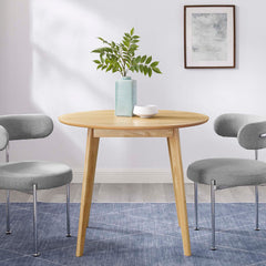 Vision Oak 35" Round Dining Table - Ornate Home