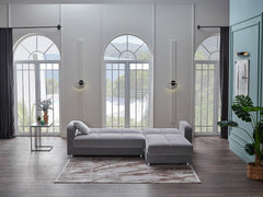 Vision S 101" Sleeper Sectional Grey - Ornate Home