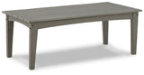 Visola Gray Outdoor Coffee Table - Ornate Home