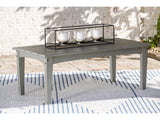 Visola Gray Outdoor Coffee Table - Ornate Home
