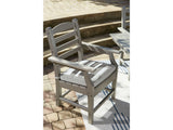 Visola Gray Outdoor Dining Set / 5pc - Ornate Home