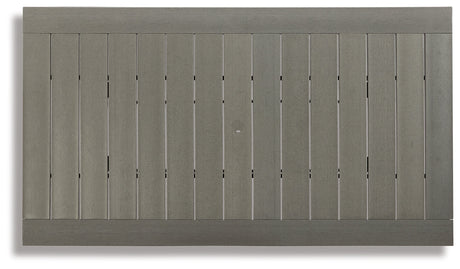 Visola Gray Outdoor Dining Table - Ornate Home