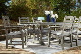 Visola Gray Outdoor Dining Table - Ornate Home