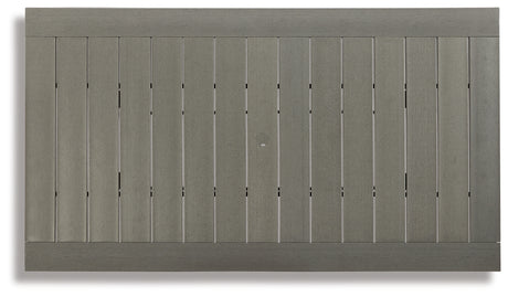 Visola Gray Outdoor Dining Table - Ornate Home