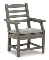 Visola Gray Outdoor Dining Table with 4 Chairs - Ornate Home