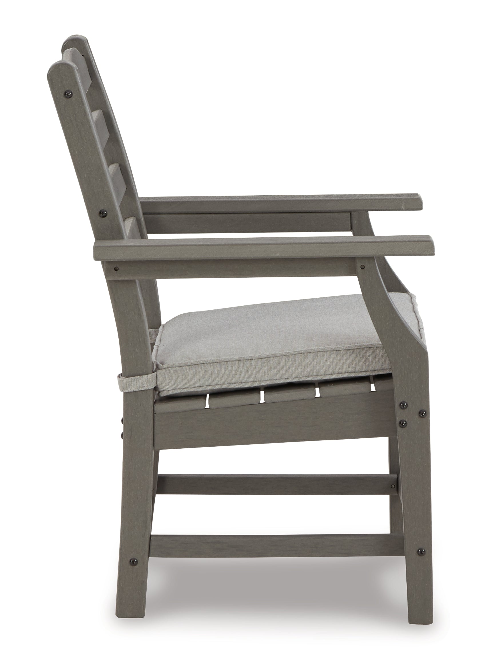 Visola Gray Outdoor Dining Table with 4 Chairs - Ornate Home