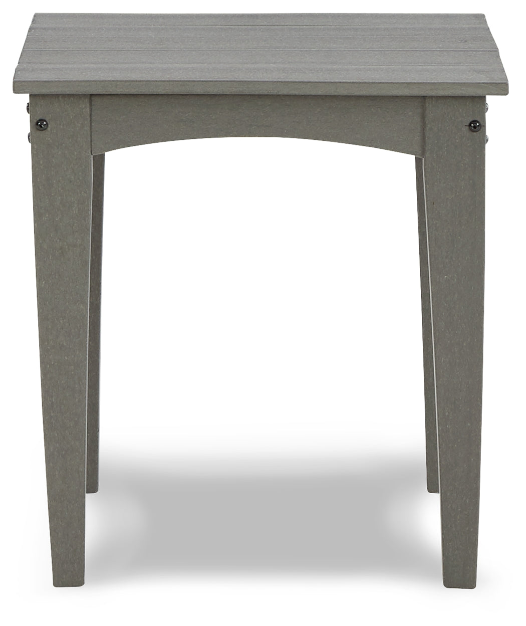 Visola Gray Outdoor End Table - Ornate Home