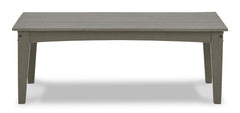 Visola Gray Outdoor Sofa, 2 Lounge Chairs and Coffee Table - Ornate Home