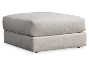 Vista Beige/Tan Fabric Ottoman - Ornate Home