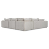 Vista Beige/Tan Fabric Sectional - Ornate Home