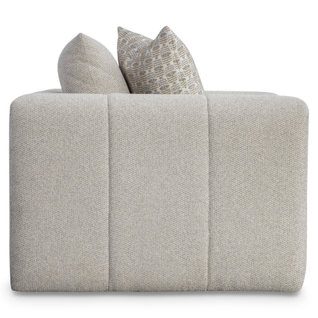 Vista Beige/Tan Fabric Swivel Chair - Ornate Home