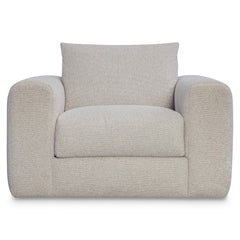 Vista Beige/Tan Fabric Swivel Chair - Ornate Home