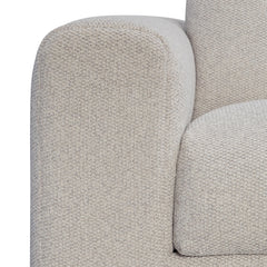Vista Beige/Tan Fabric Swivel Chair - Ornate Home