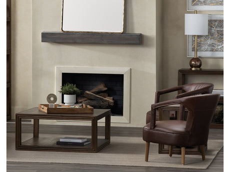 Vista Brown Cocktail Table - Ornate Home