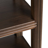 Vista Brown Console Table - Ornate Home
