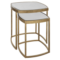 Vista Gold Nesting Tables (Set of 2) - Ornate Home