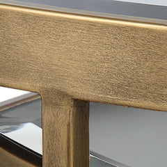 Vista Gold Nesting Tables (Set of 2) - Ornate Home