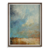 Vista Grande Multicolor Framed Desertscape Print - Ornate Home