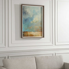 Vista Grande Multicolor Framed Desertscape Print - Ornate Home