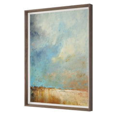 Vista Grande Multicolor Framed Desertscape Print - Ornate Home