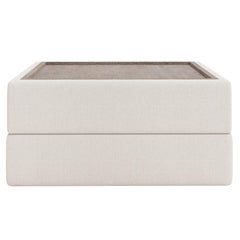 Vista Gray Ottoman - Ornate Home